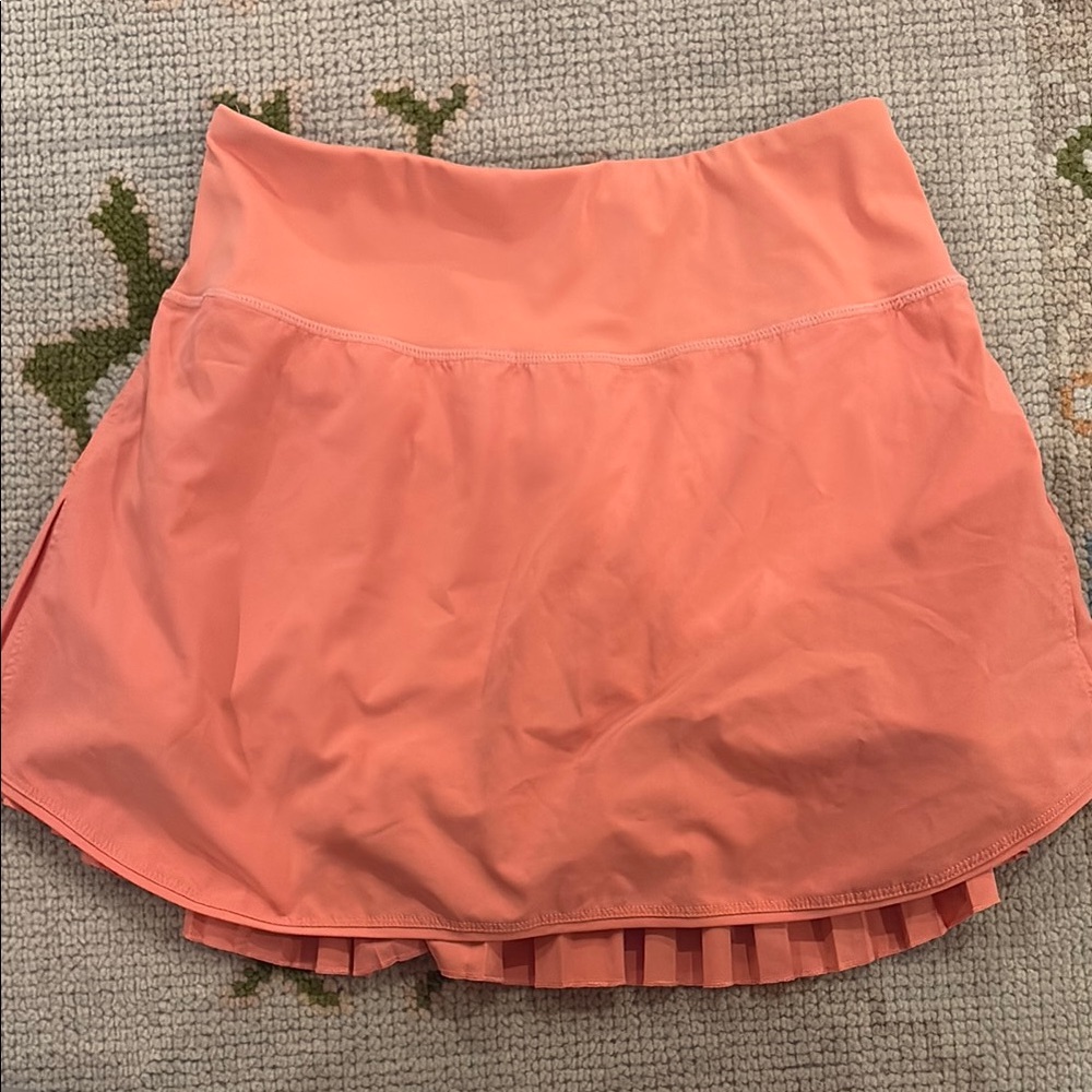 Women's Coral athletic skirt